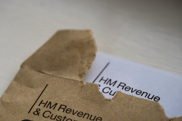 A letter from HMRC